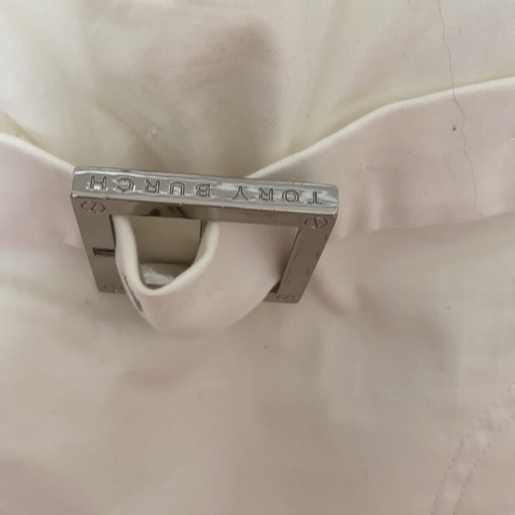 Authentic Tory Burch White Pocket Dress Size 10 - Picture 4 of 10